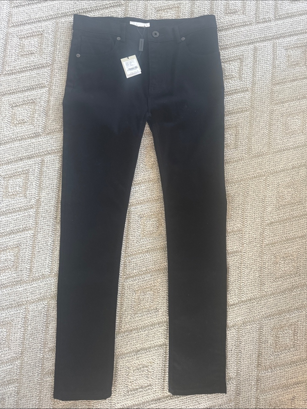 Burberry Black Slim Kids Jeans